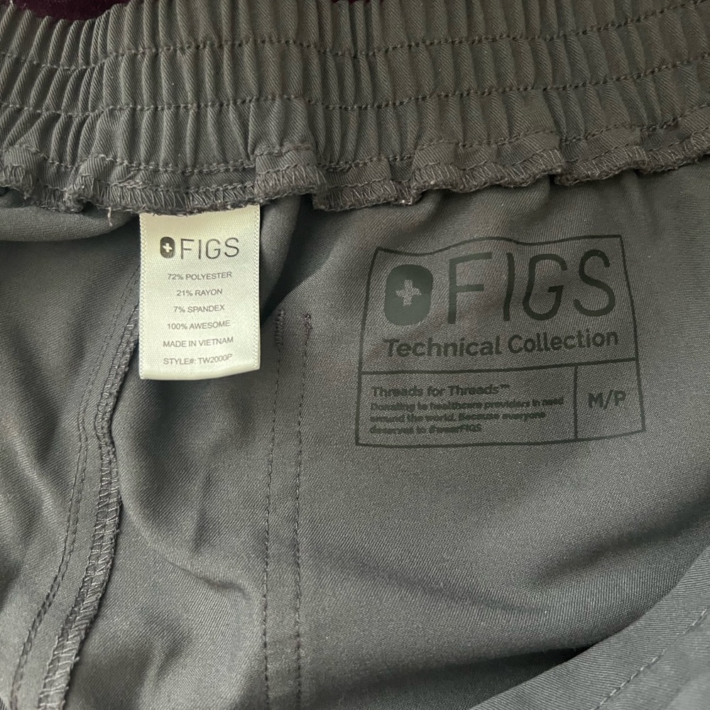 Figs Technical Collection Charcoal Pants Yola